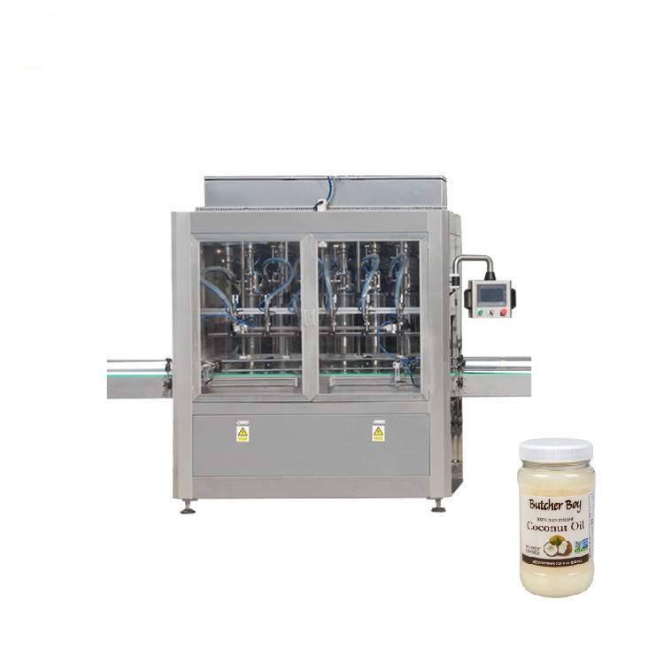 SPS-Steuerung 8 Düsen Glasmarmeladenfüllmaschine